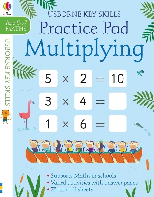 Multiplying Practice Pad 6-7 book