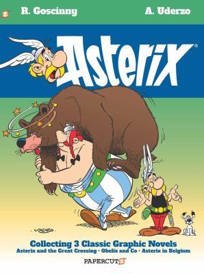 Asterix Omnibus #8: Collecting Asterix and the Great Crossing, Obelix and Co, Asterix in Belgium by Albert Uderzo