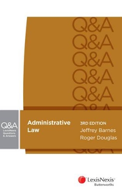 LexisNexis Questions and Answers - Administrative Law book