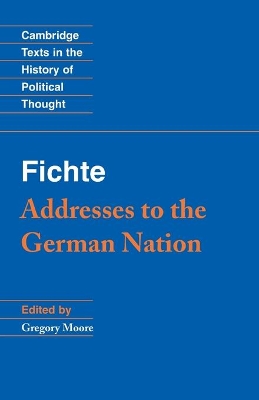 Fichte: Addresses to the German Nation book