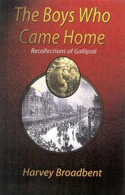 The Boys Who Came Home : Recollections of Gallipoli book