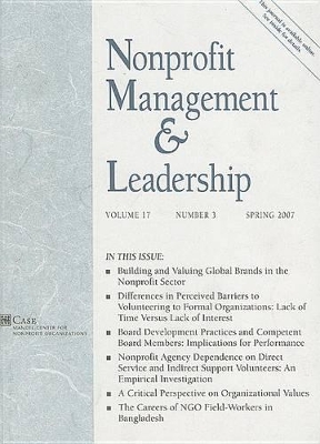 Nonprofit Management and Leadership by NML (Nonprofit Management & Leadership)