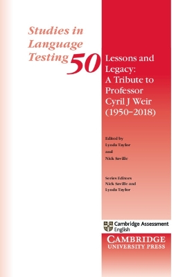 Lessons and Legacy: A Tribute to Professor Cyril J Weir (1950–2018) book