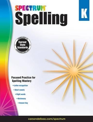 Spectrum Spelling, Grade K book