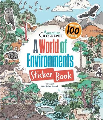 A World of Environments: Sticker Book book