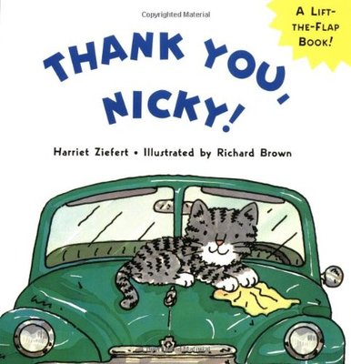 Thank You Nicky book