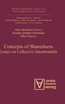 Concepts of Sharedness by Hans Bernhard Schmid