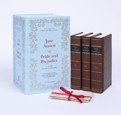 Pride and Prejudice: (British Library Deluxe Facsimile Edition) A Novel in Three Volumes book