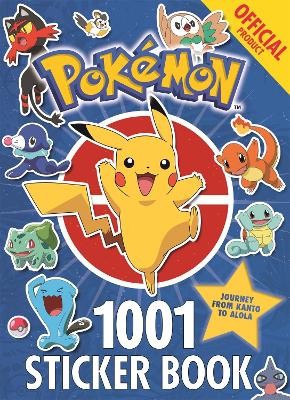 Official Pokemon 1001 Sticker Book book