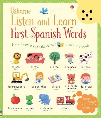 Listen and Learn First Spanish Words book