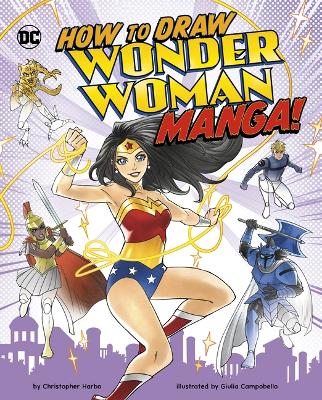 How to Draw Wonder Woman Manga! book