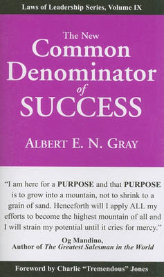 New Common Denominator of Success book