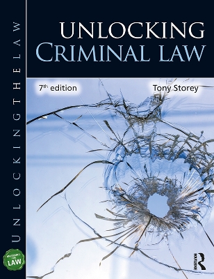 Unlocking Criminal Law by Tony Storey