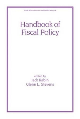 Handbook of Fiscal Policy book