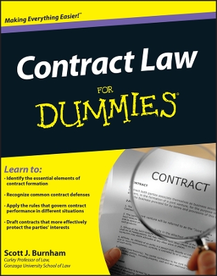 Contract Law for Dummies book