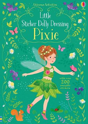 Little Sticker Dolly Dressing Pixies book