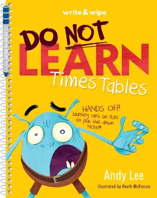 Do Not Open Learn Times Tables book