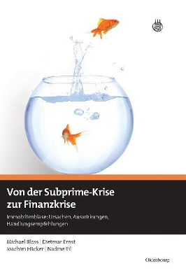 Von Der Subprime-Krise Zur Finanzkrise: Immobilienblase: Ursachen, Auswirkungen, Handlungsempfehlungen book