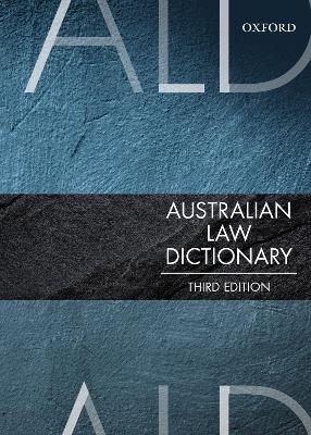 Australian Law Dictionary book