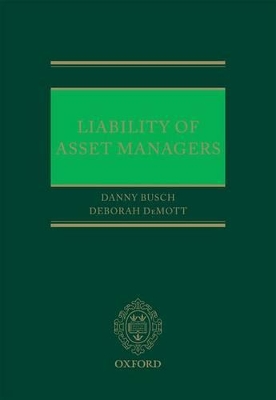 Liability of Asset Managers book