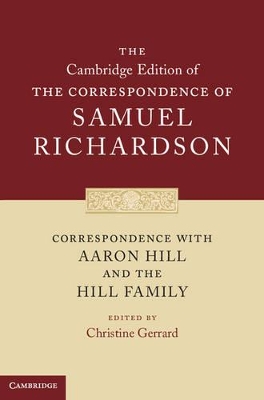 Correspondence with Aaron Hill and the Hill Family book