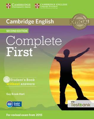 Complete First Student's Book without Answers with CD-ROM with Testbank by Guy Brook-Hart