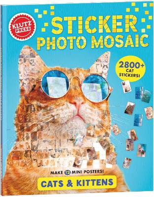 Sticker Photo Mosaics: Cats & Kittens (Klutz) book