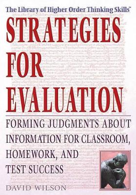 Strategies for Evaluation: book