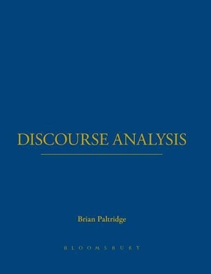 Discourse Analysis by Brian Paltridge