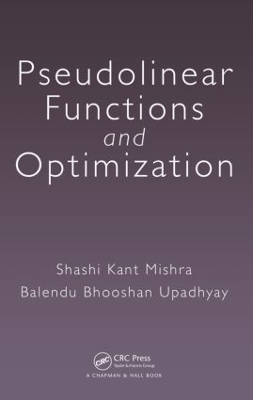 Pseudolinear Functions and Optimization book