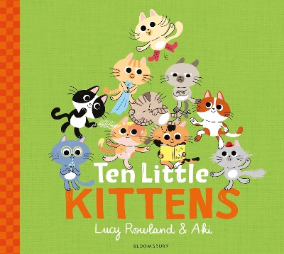 Ten Little Kittens by Lucy Rowland