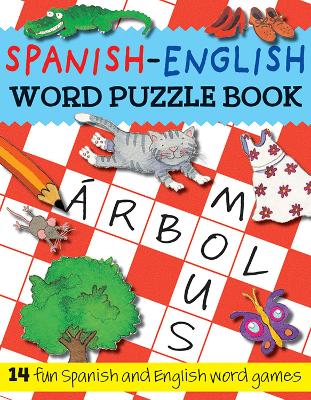 Spanish-English Word Puzzle Book book