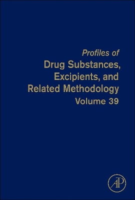 Profiles of Drug Substances, Excipients and Related Methodology by Harry G. Brittain