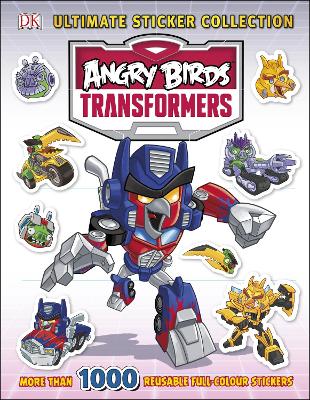 Angry Birds Transformers Ultimate Sticker Collection book