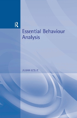 Essential Behaviour Analysis book