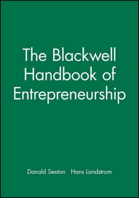 Blackwell Handbook of Entrepreneurship book