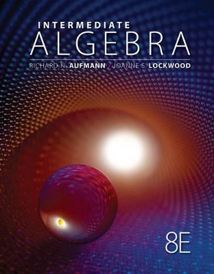 Cengage Advantage Books: Intermediate Algebra with Applications book