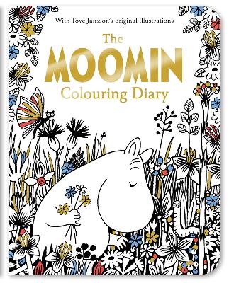 Moomin Colouring Diary book