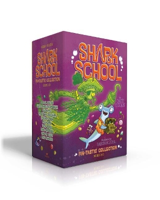 Shark School Fin-Tastic Collection Books 1-10 (Boxed Set): Deep-Sea Disaster; Lights! Camera! Hammerhead!; Squid-Napped!; The Boy Who Cried Shark; A Fin-Tastic Finish; Splash Dance; Tooth or Dare; Fishin': Impossible; Long Fin Silver; Space Invaders by Davy Ocean