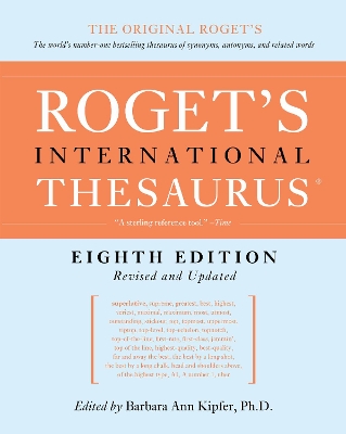 Roget's International Thesaurus [8th Edition] book
