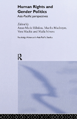 Human Rights and Gender Politics in the Asia-Pacific book