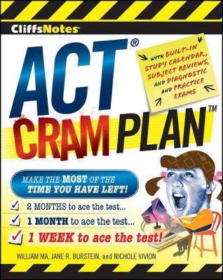CliffsNotes ACT Cram Plan book