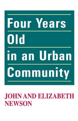 Four Years Old in an Urban Community book
