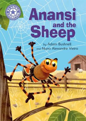 Reading Champion: Anansi and the Sheep: Independent Reading Purple 8 by Adam Bushnell