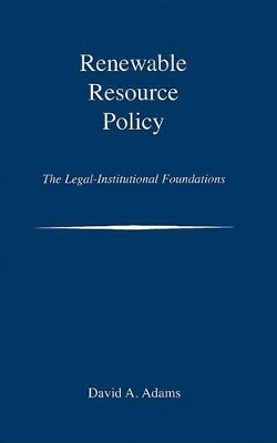 Renewable Resource Policy book