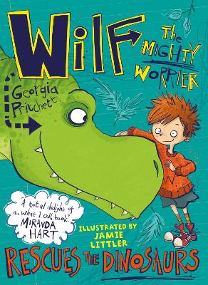 Wilf the Mighty Worrier Rescues the Dinosaurs book
