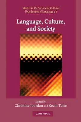 Language, Culture, and Society book