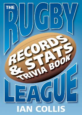 THE RUGBY LEAGUE Book of Records, Stats and Trivia book