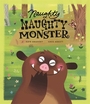 Naughty Naughty Monster book
