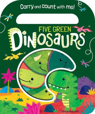 Five Green Dinosaurs book